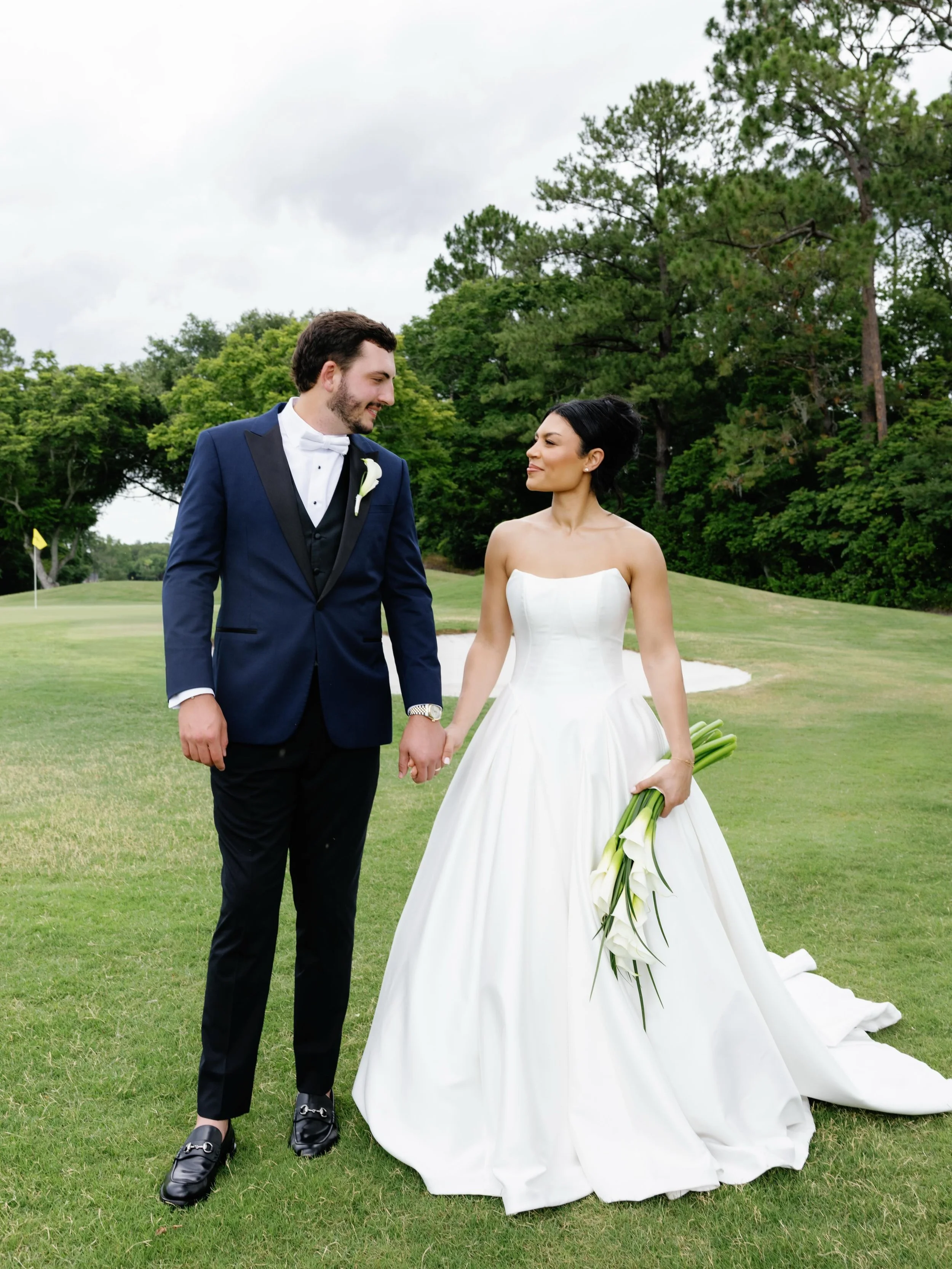 A little glimpse into Saturday&rsquo;s wedding 🤍

Wedding Team:
Coordinator: @firstcoastwedd
Venue: @jacksonvillegolf
Photo &amp; Video: @chrisfaithphotography
Florals: @st.johnsflowermarket
Entertainment: @jhp_entertainment
Cake: @publix
Officiant: