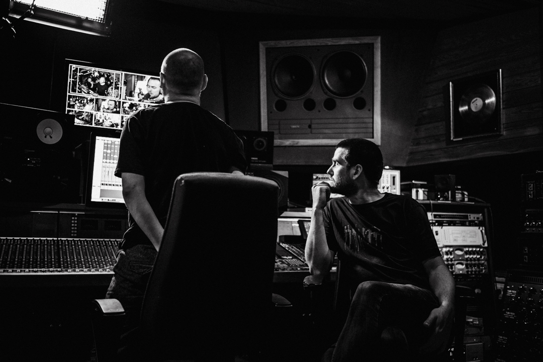 Making sure it all sounds good. 