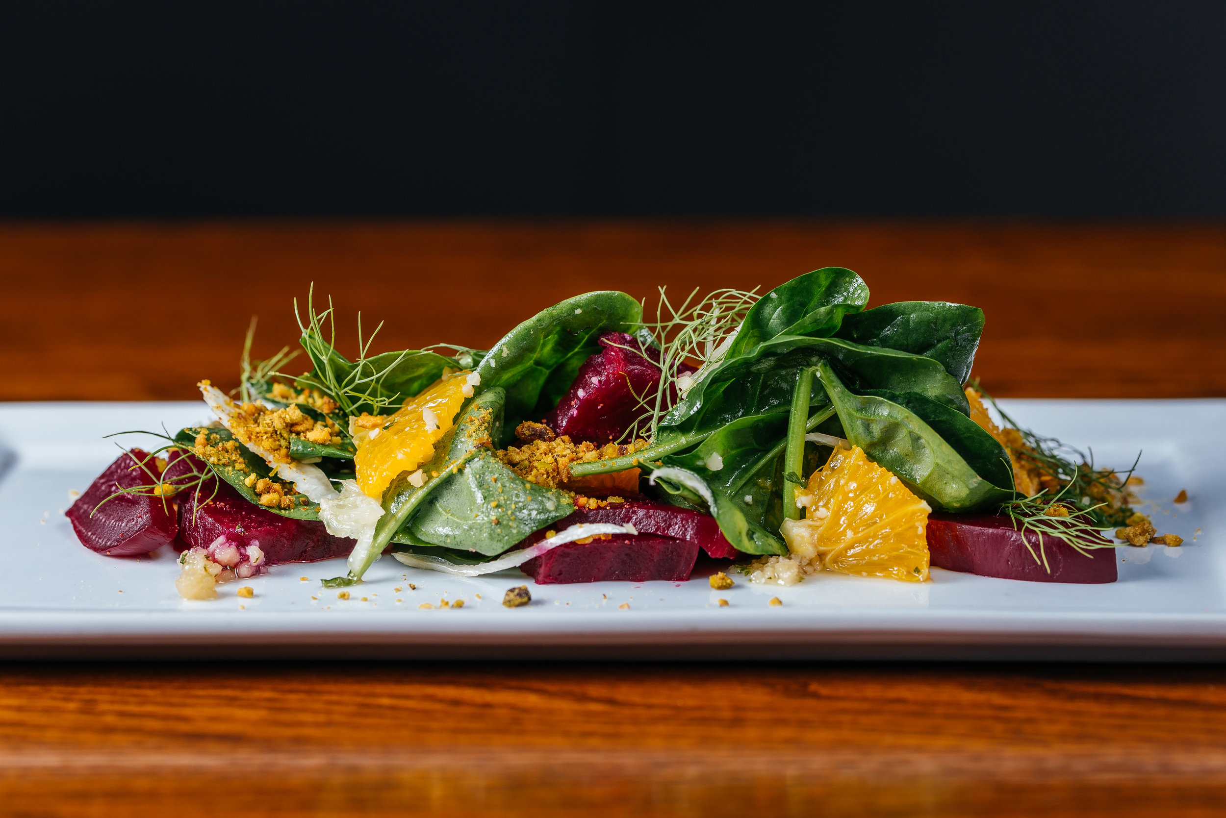 Roasted Beet Salad with Grana Padano Vinaigrette and Citrus