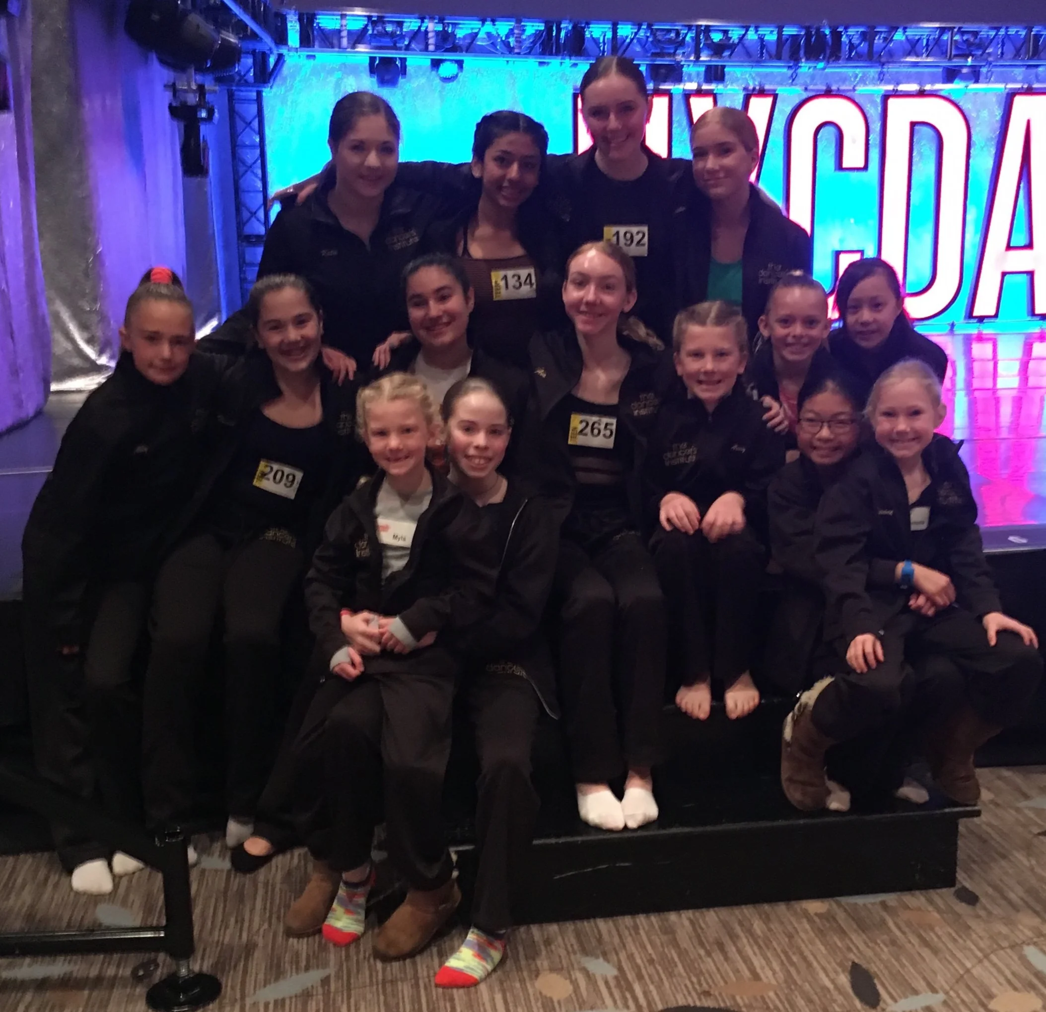The Dancer’s Institute Performance and Competition Team 2018/2019 at NYCDA, March 1-3, 2019.