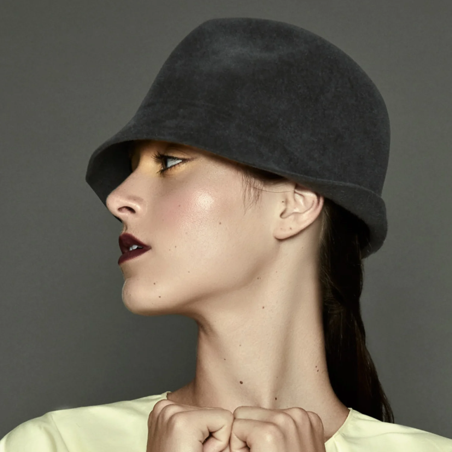 Gray Matter Velour Trilby