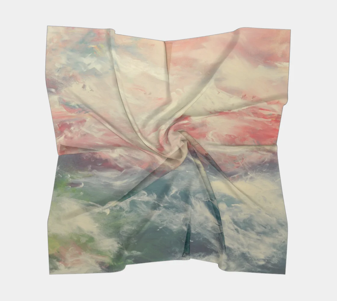 Sense of Place: West Scarf, Sand Colorway