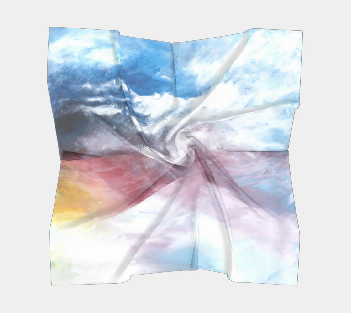 Sense of Place: South Scarf, Ocean Colorway