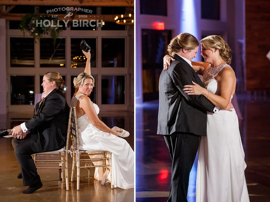 MagMod grids stacked in use at wedding reception