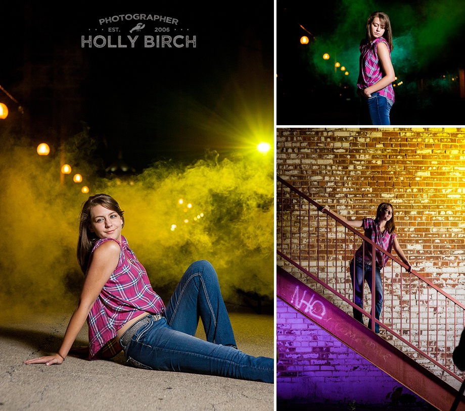 MagMod creative gels for relaxed senior session