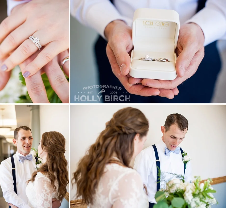 wedding band details