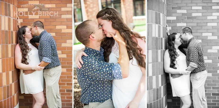 courthouse wedding romantic photos