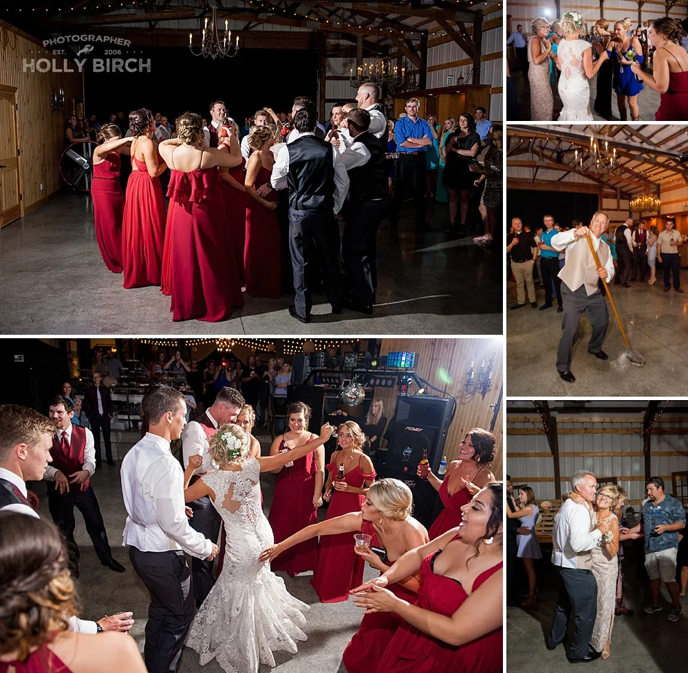 reception candid dancing photos