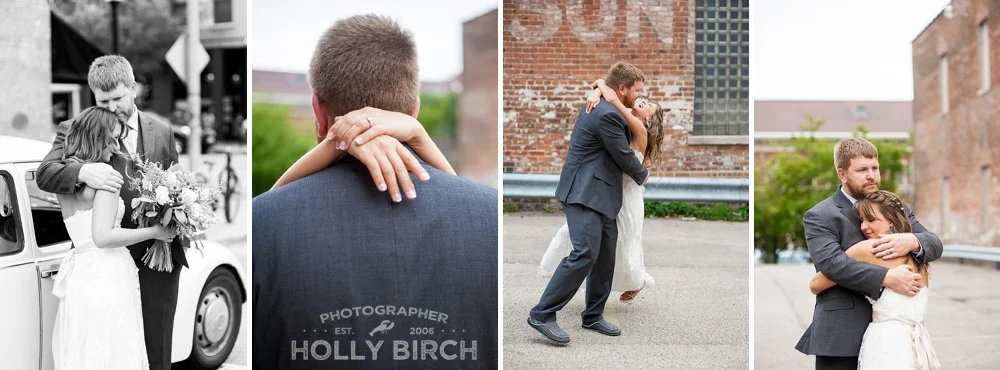 fun moving wedding photos