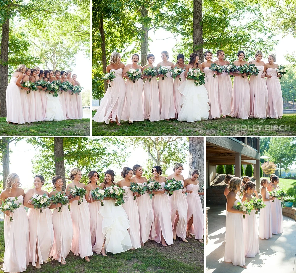 blush pink bridesmaids