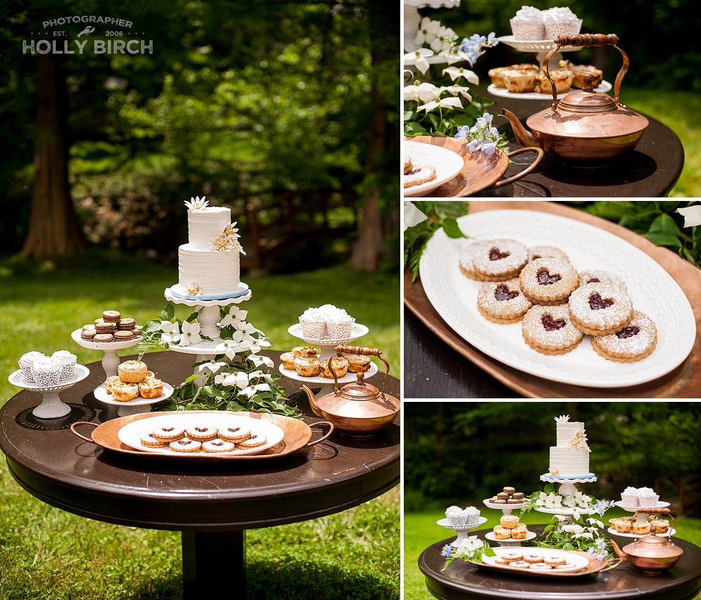 dessert table spread by Sugar by Sarah