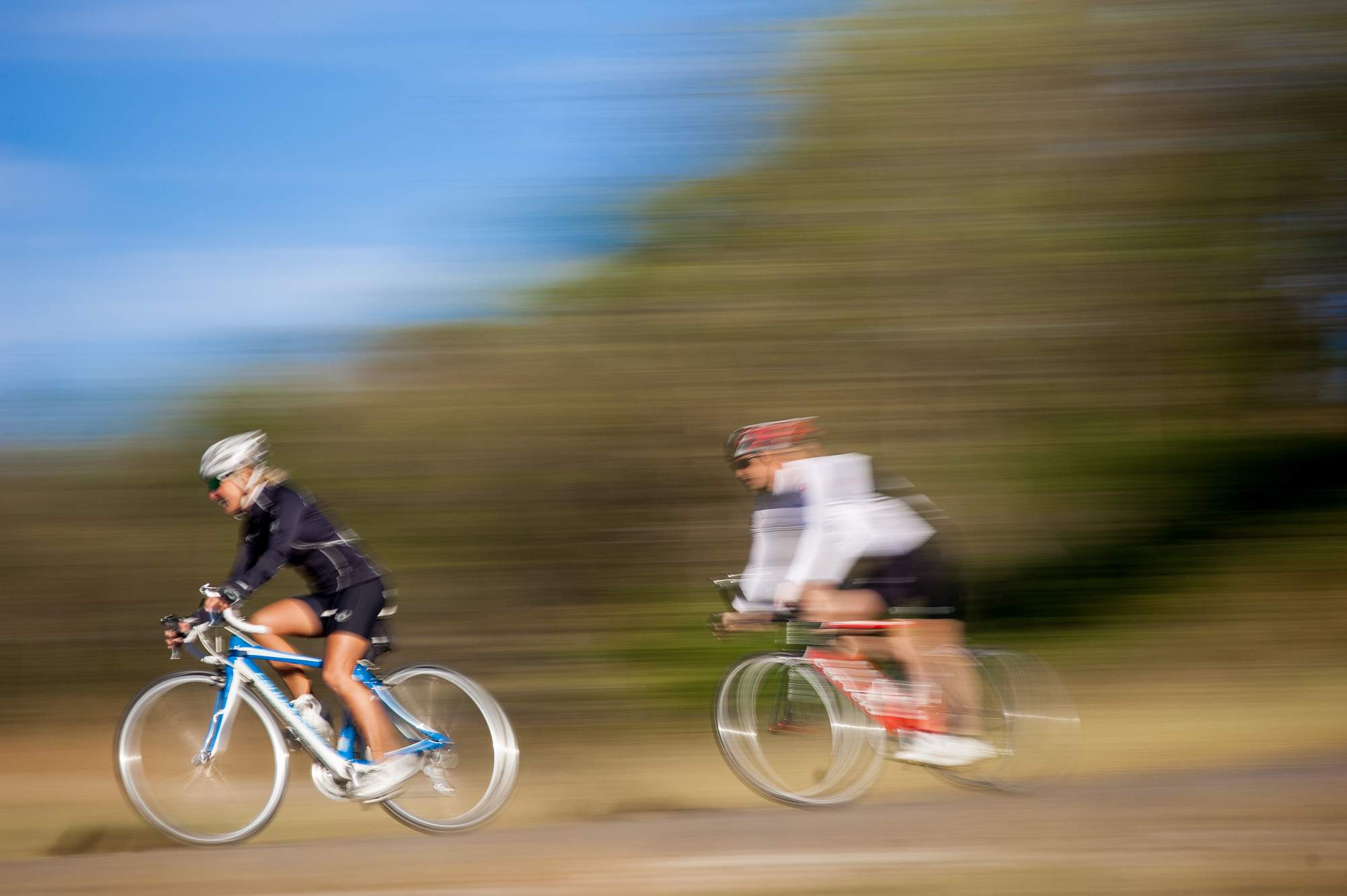 Cycling sports motion shoot | Custom in-home art piece