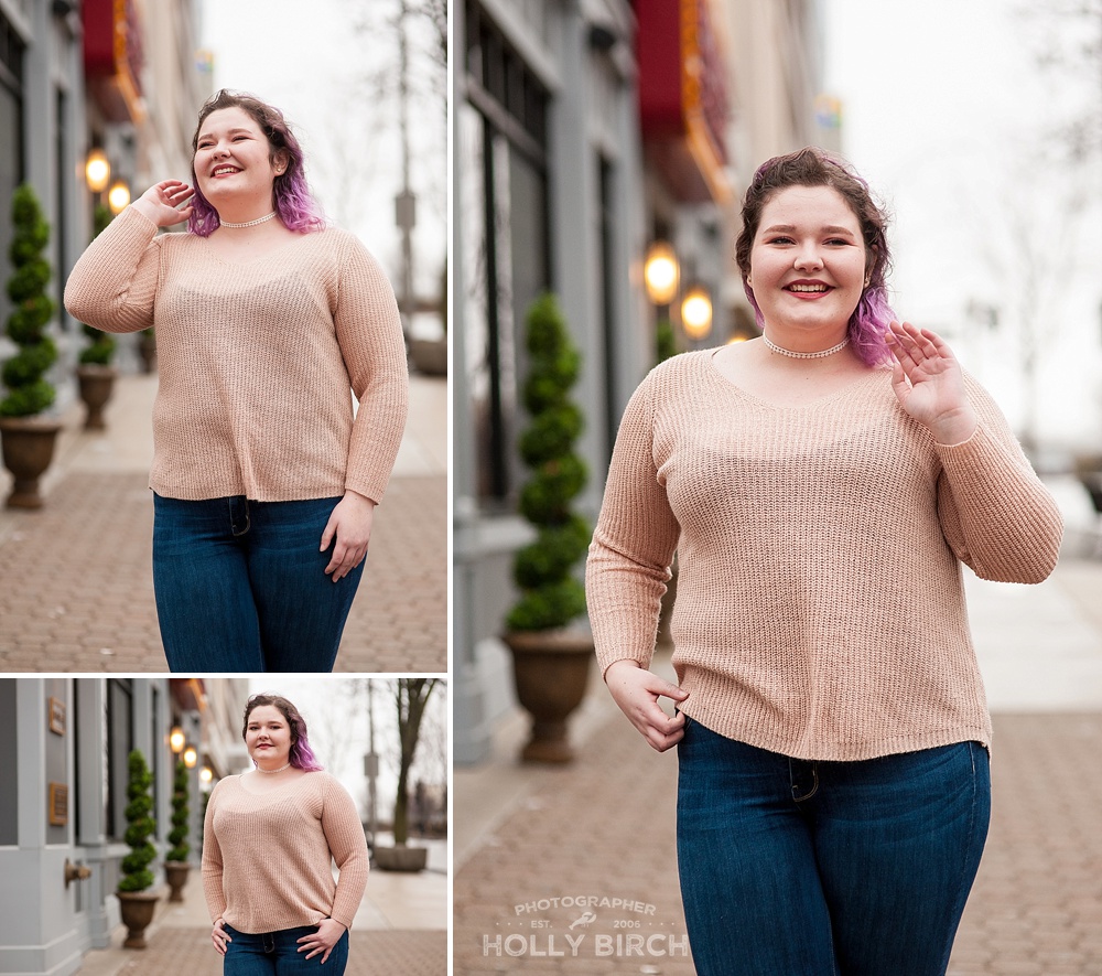 Champaign Centennial senior photo session