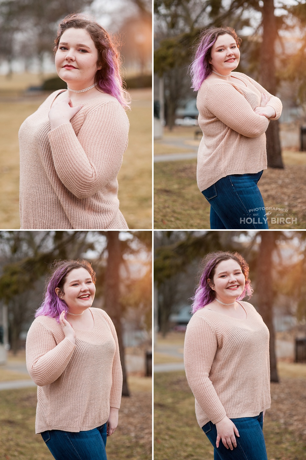 West Side Park Champaign Centennial senior photos