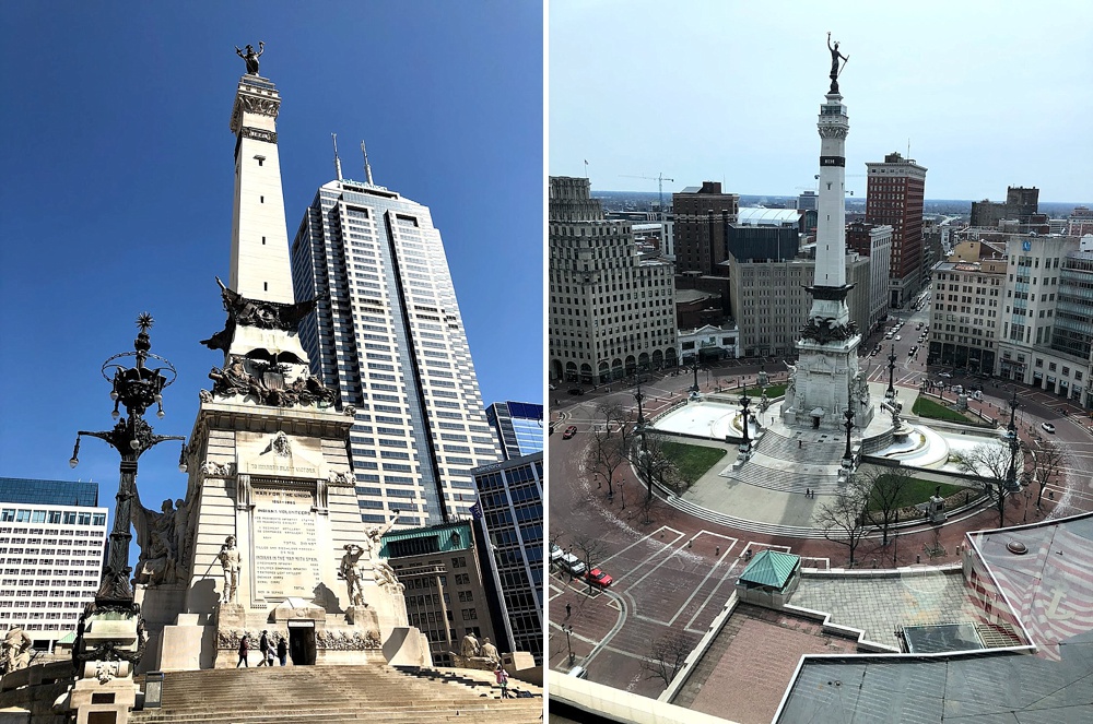 Monument Circle Indianapolis