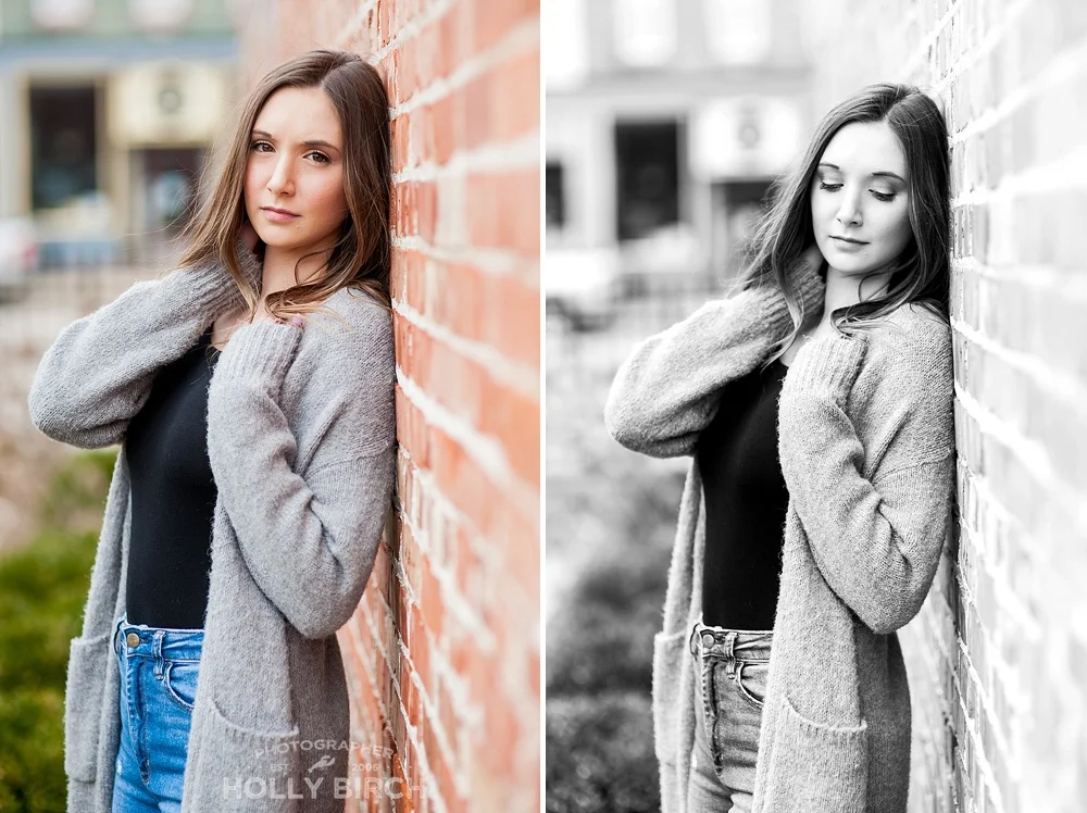 beautiful senior girl photo session