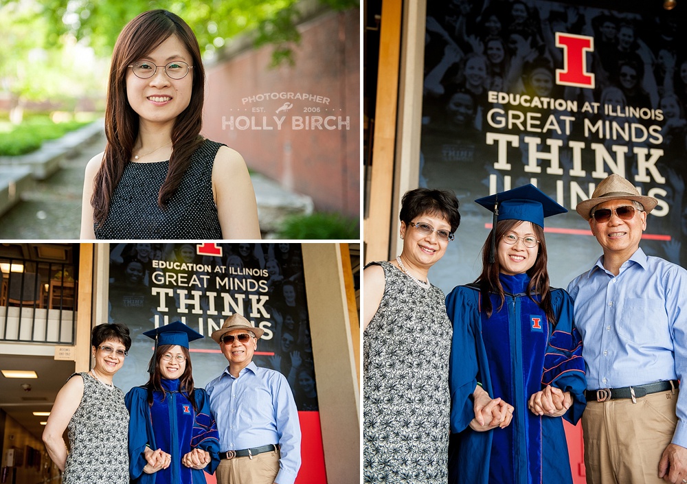 Think Illinois Education Building graduation photos