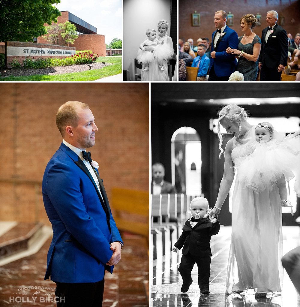 wedding ceremony begins