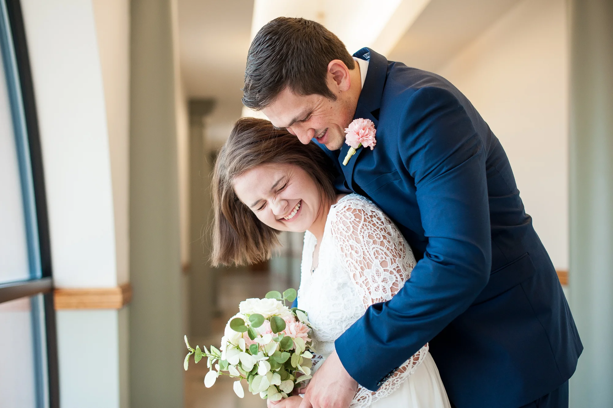 Emily + Ramsey | Urbana Courthouse elopement