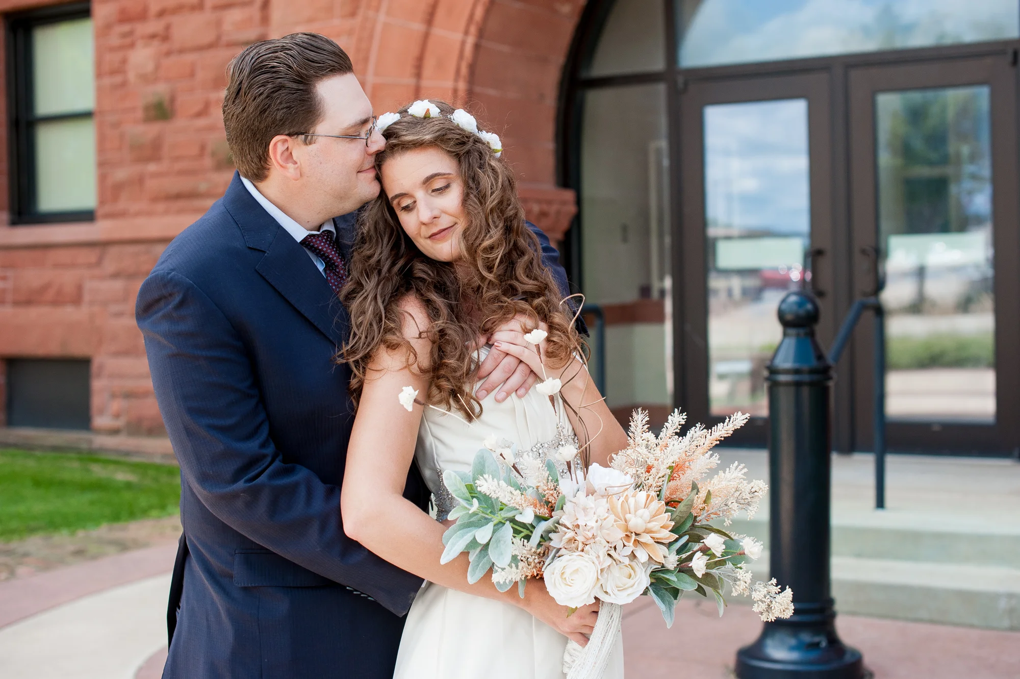 Crystal + Jayson | Married by Judge at the Champaign County Courthouse