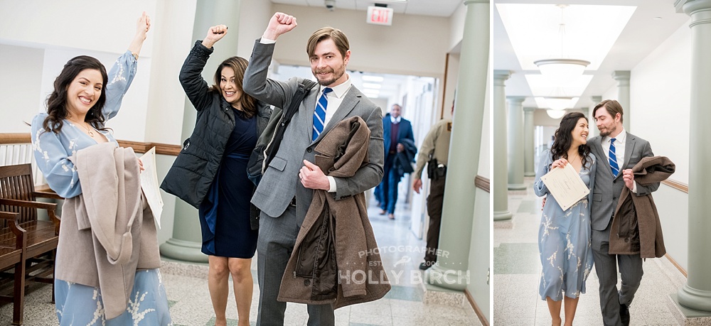 hooray for getting married at the courthouse