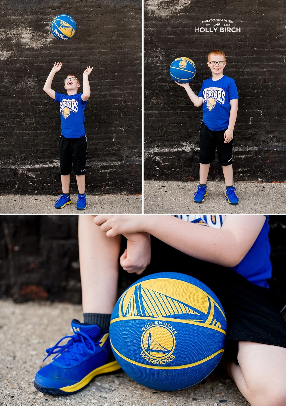 shooting hoops with Steph Curry basketball