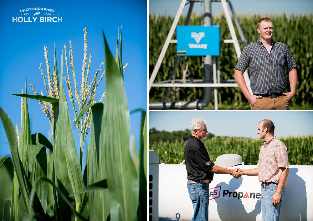 Irrigation systems for midwest cornfields
