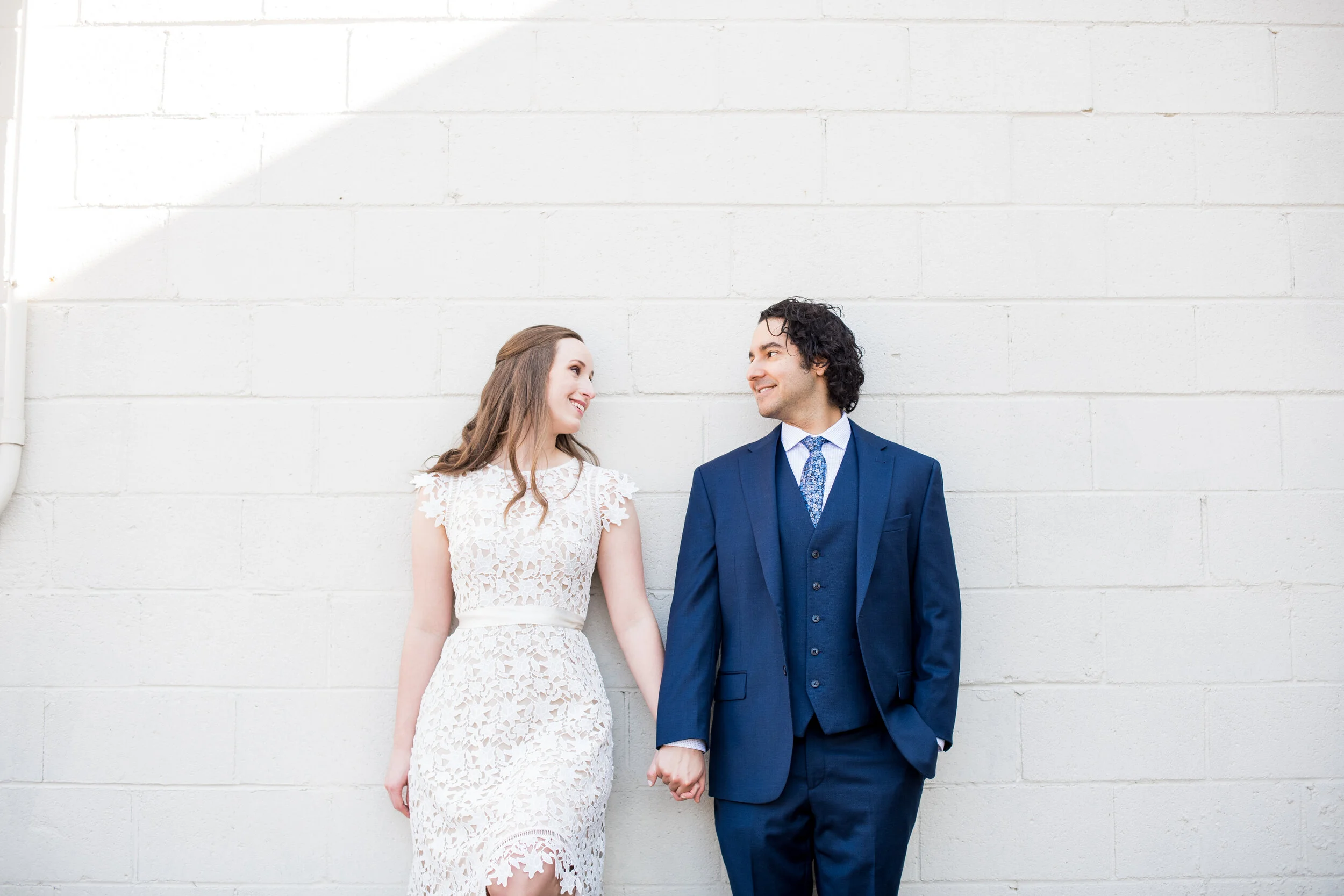 Rhiannon + Jorge | COVID Courthouse elopement in Urbana
