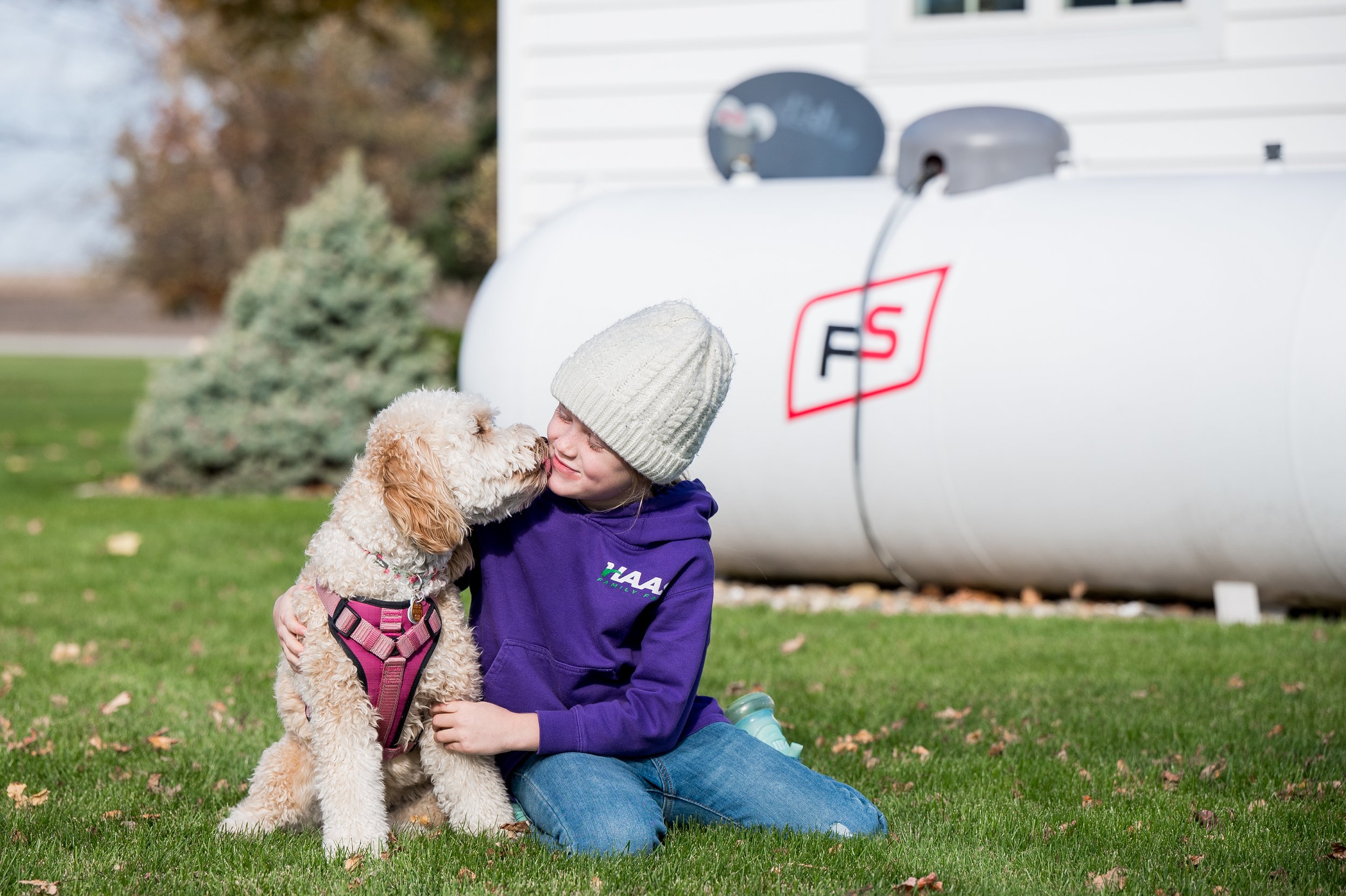 GROWMARK | Residential propane photo shoot