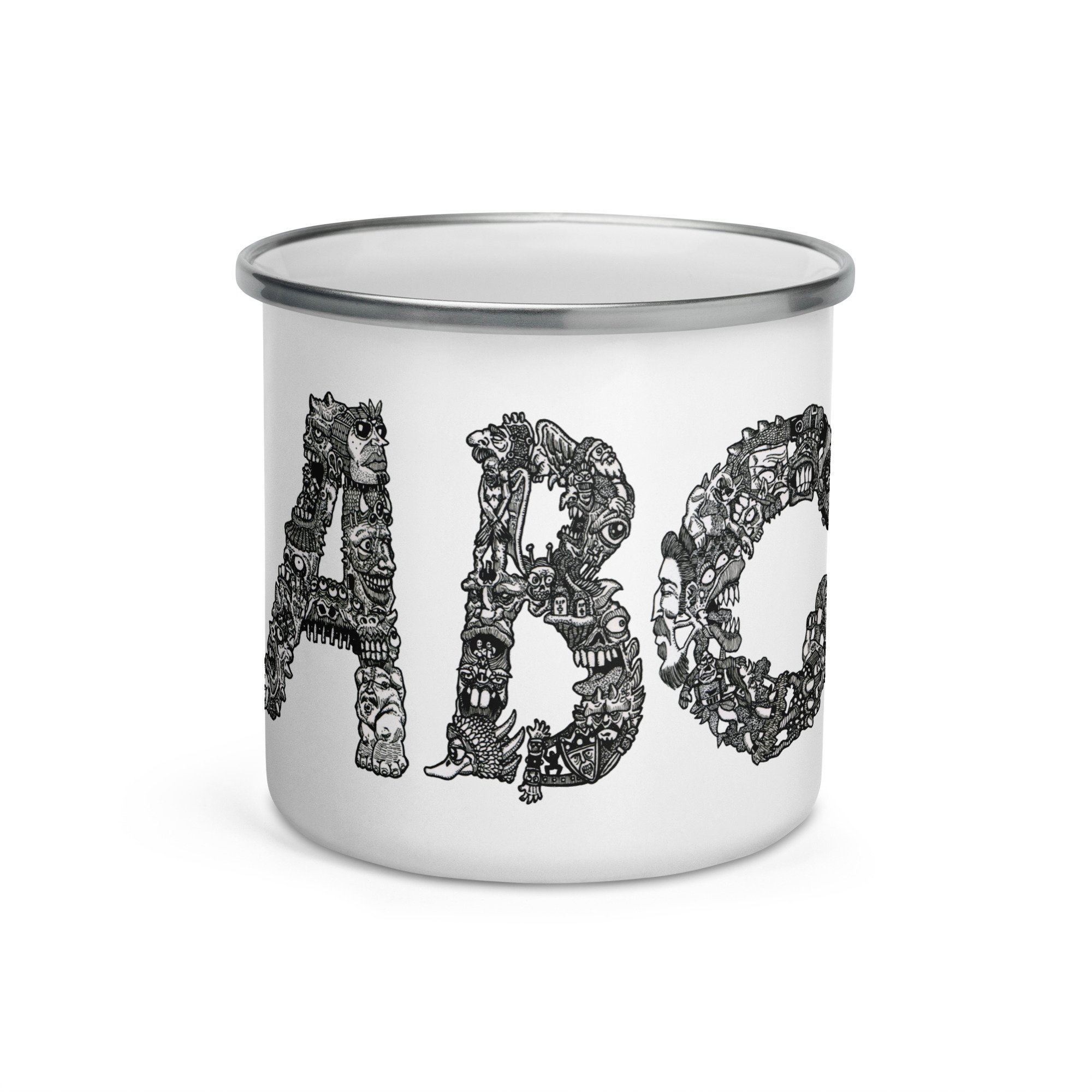 "ABC" (Enamel Mug)
