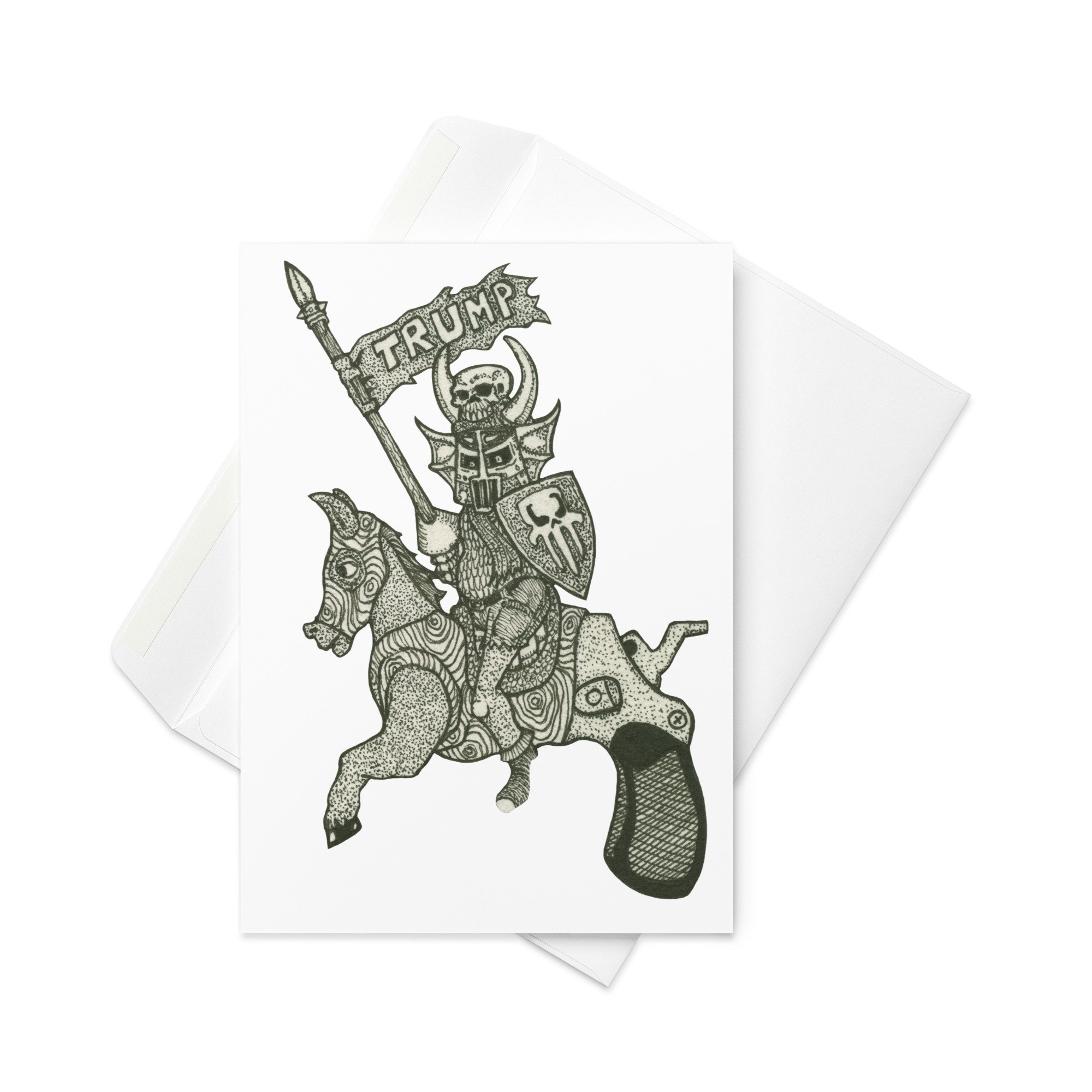 "Trump's Banner" (Greeting card)