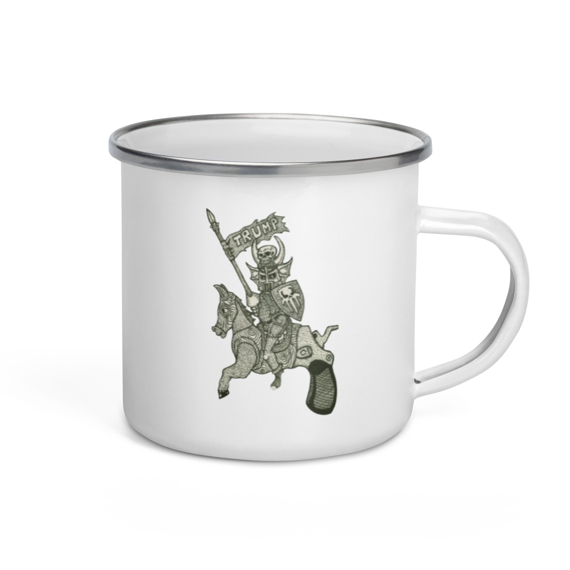 "Trump's Banner" (Enamel Mug)
