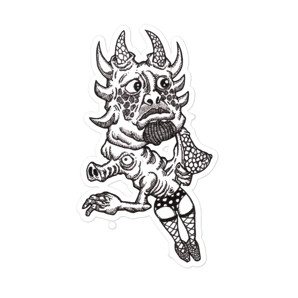 "Confusion of True Identity" (Bubble-free stickers)