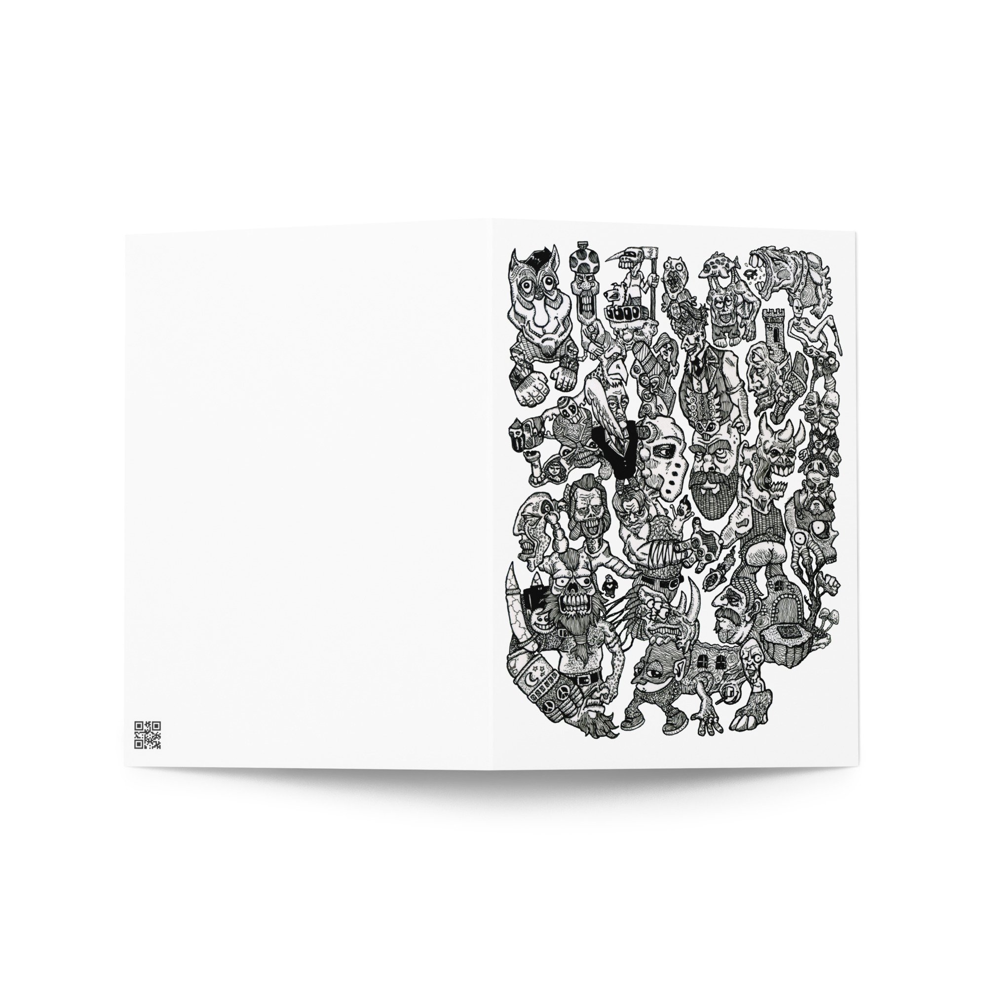 "Someone On My Doorstep" (Greeting card)