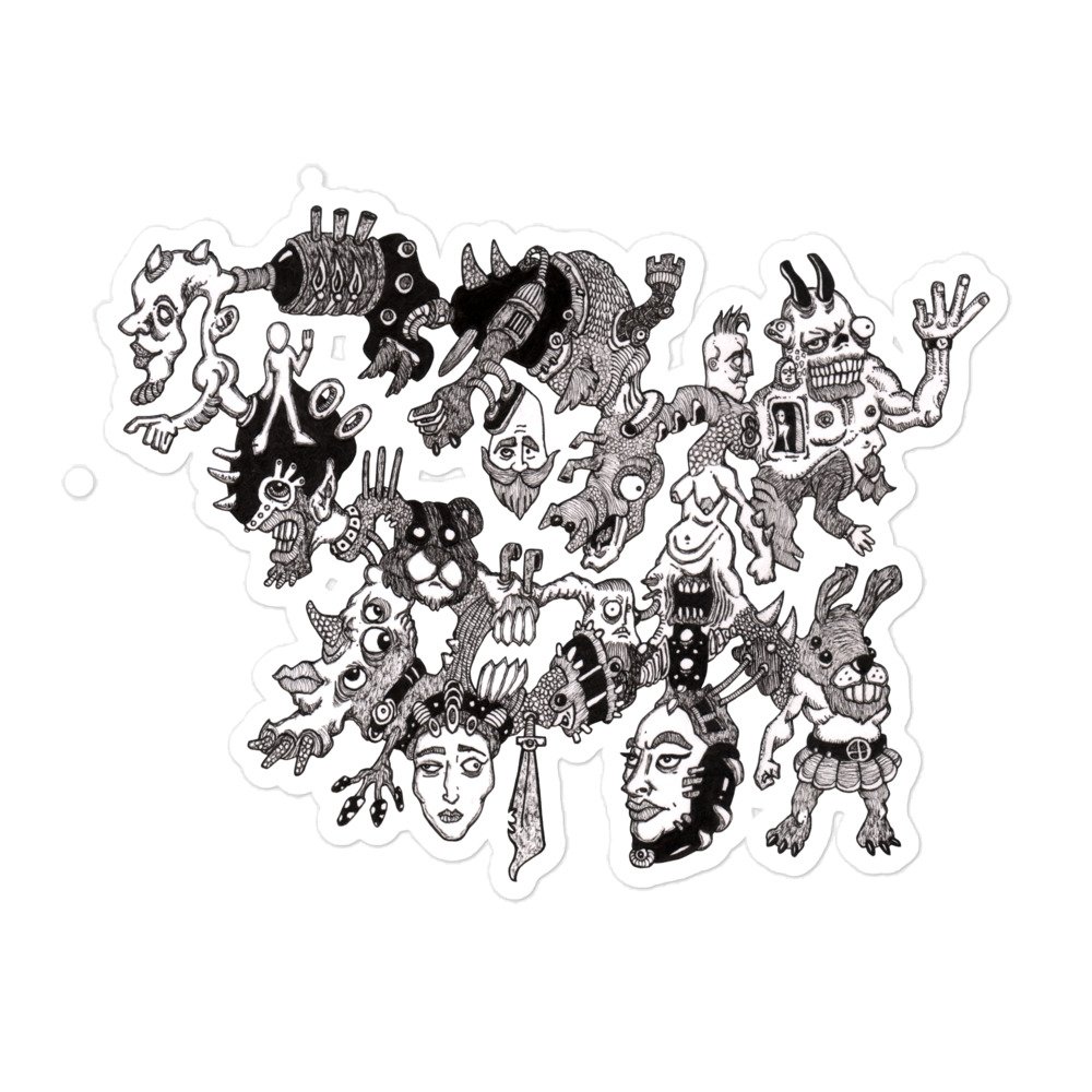 "The Chaos Blade" (Bubble-free stickers)