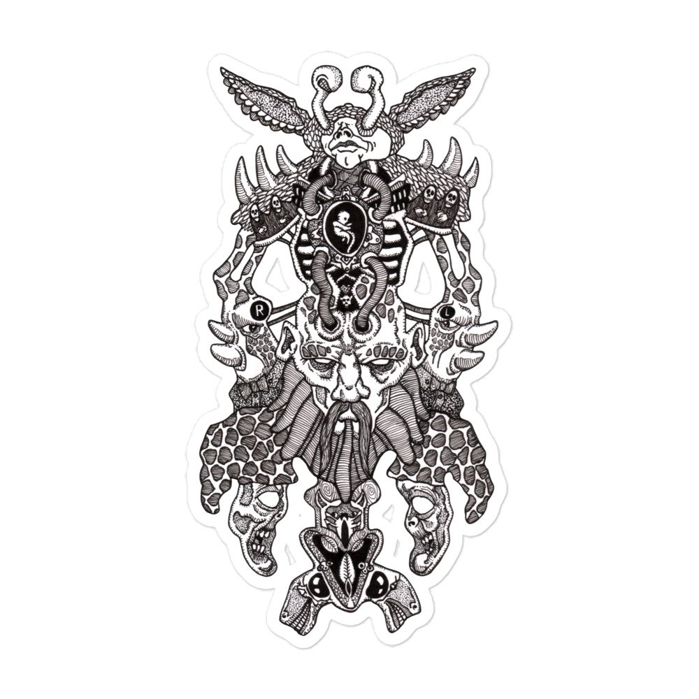 "The Illusion of Choice" (Bubble-free stickers)