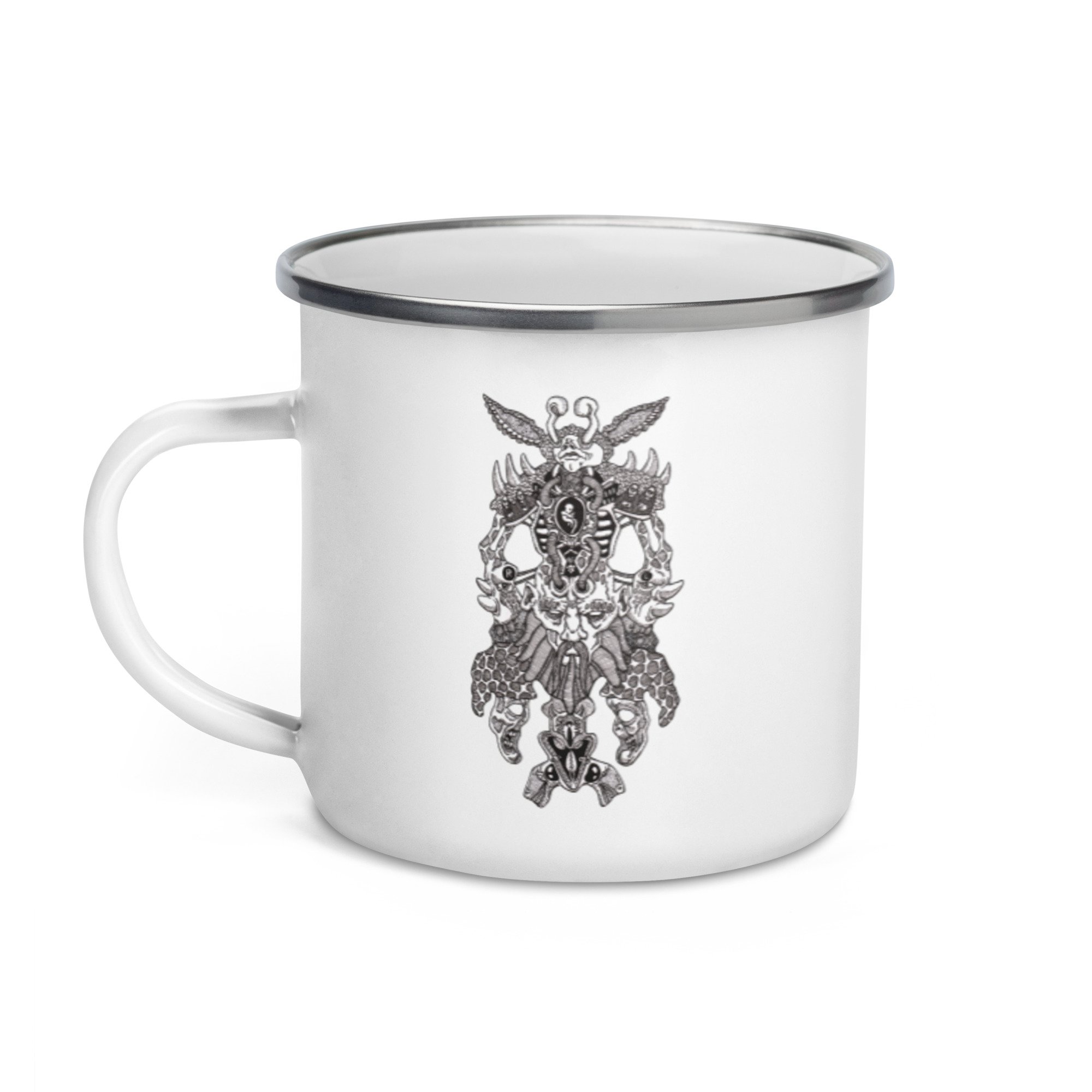 "The Illusion of Choice" (Enamel Mug)