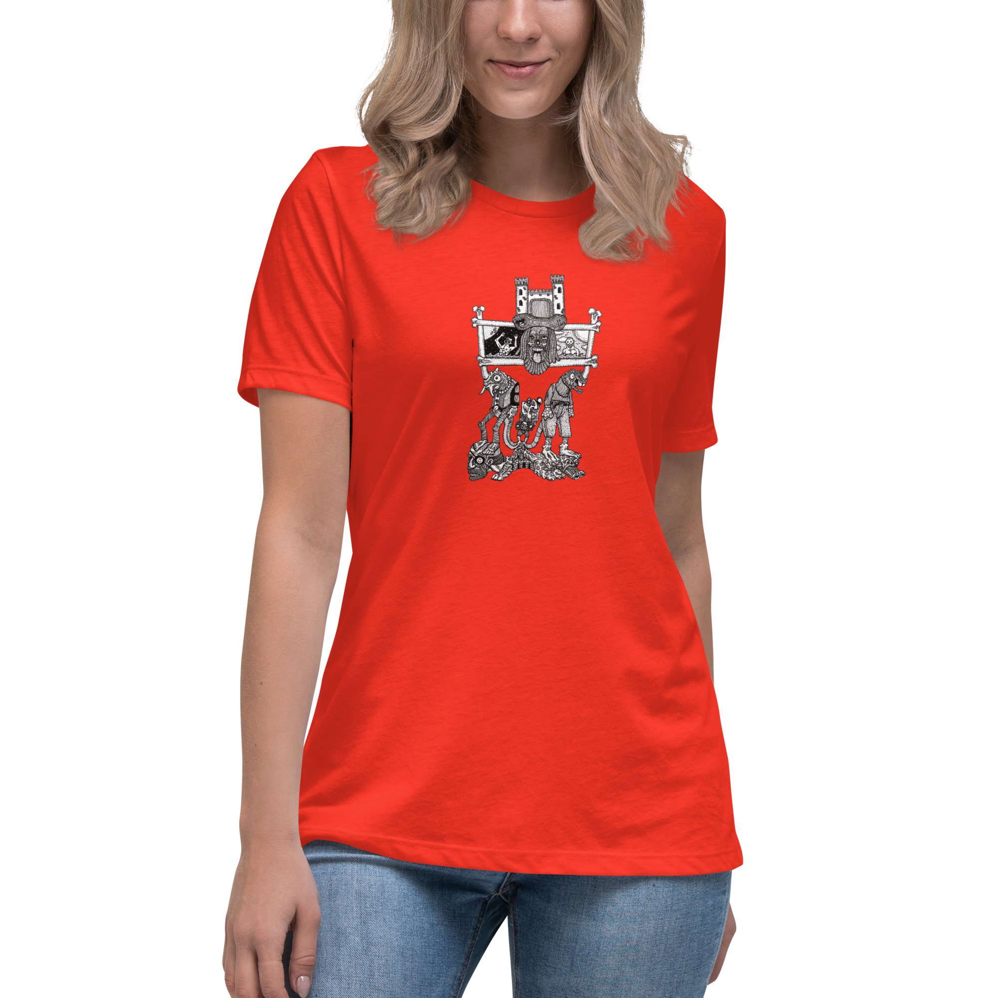 "The Castle of Night & Day" (Women's Relaxed T-Shirt)