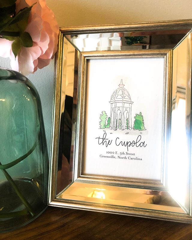Trying not to get yourself in a mirrored frame...not always easy. Cupola prints are now on sale y&rsquo;all 🥰