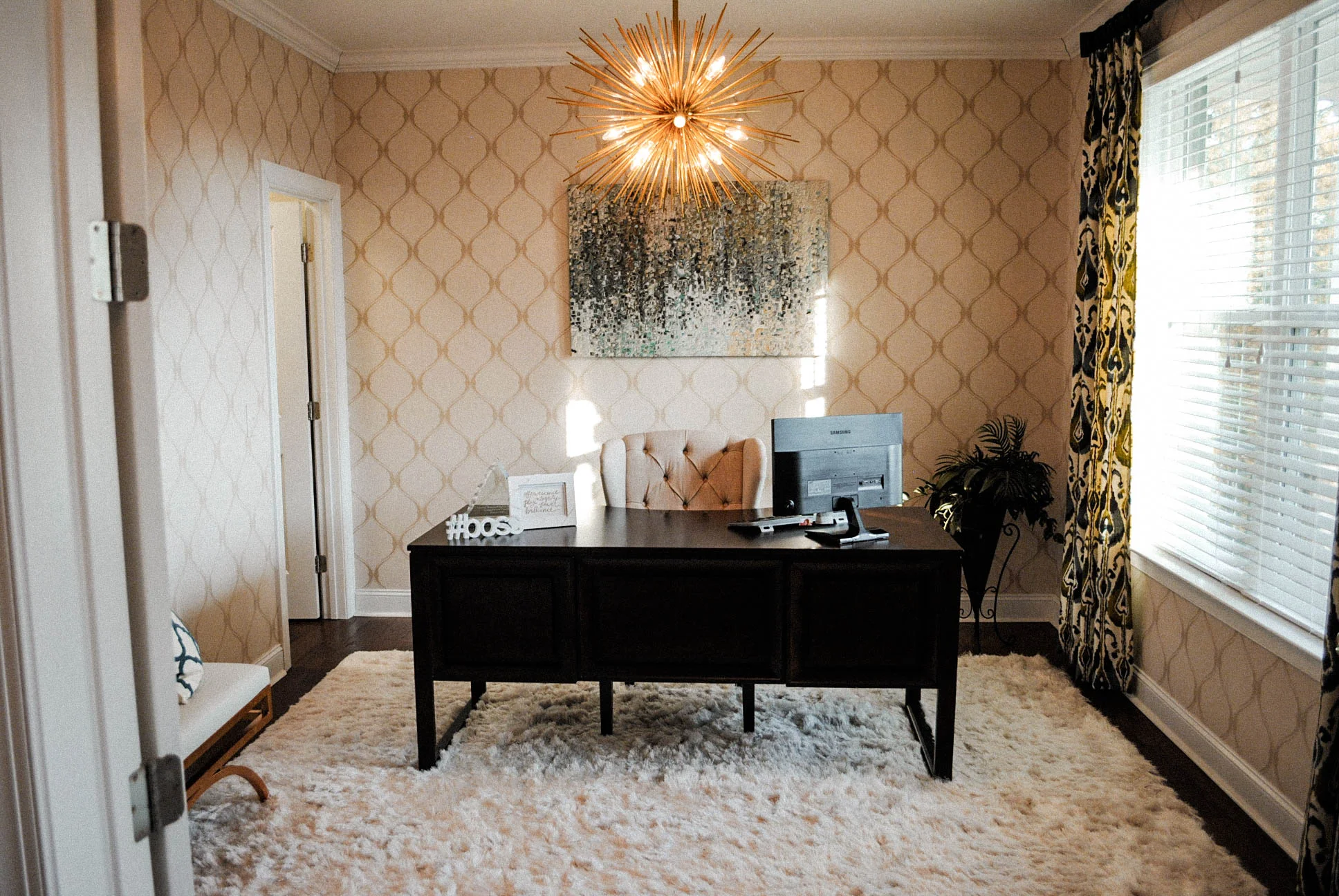 Lauren's space AFTER!
