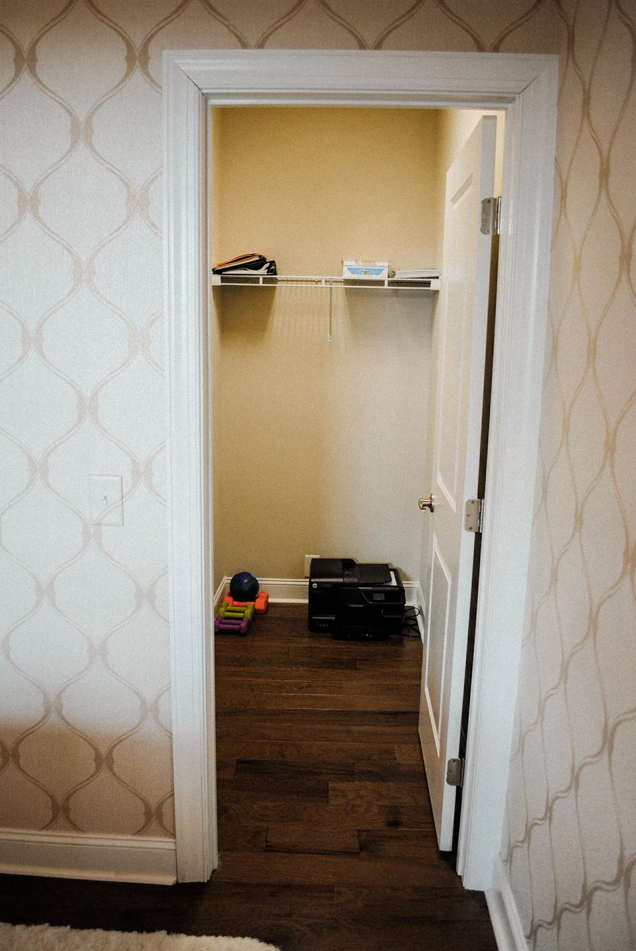 The closet AFTER!