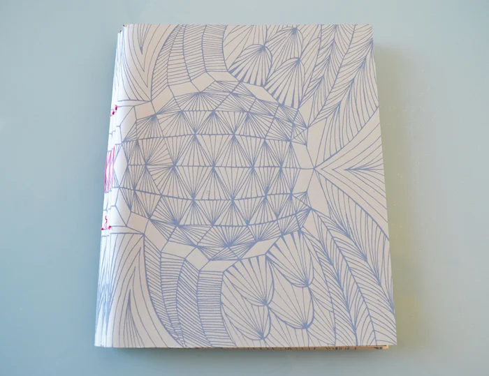 Ether-o-r. silk screened artist book, ed. 50, 2009