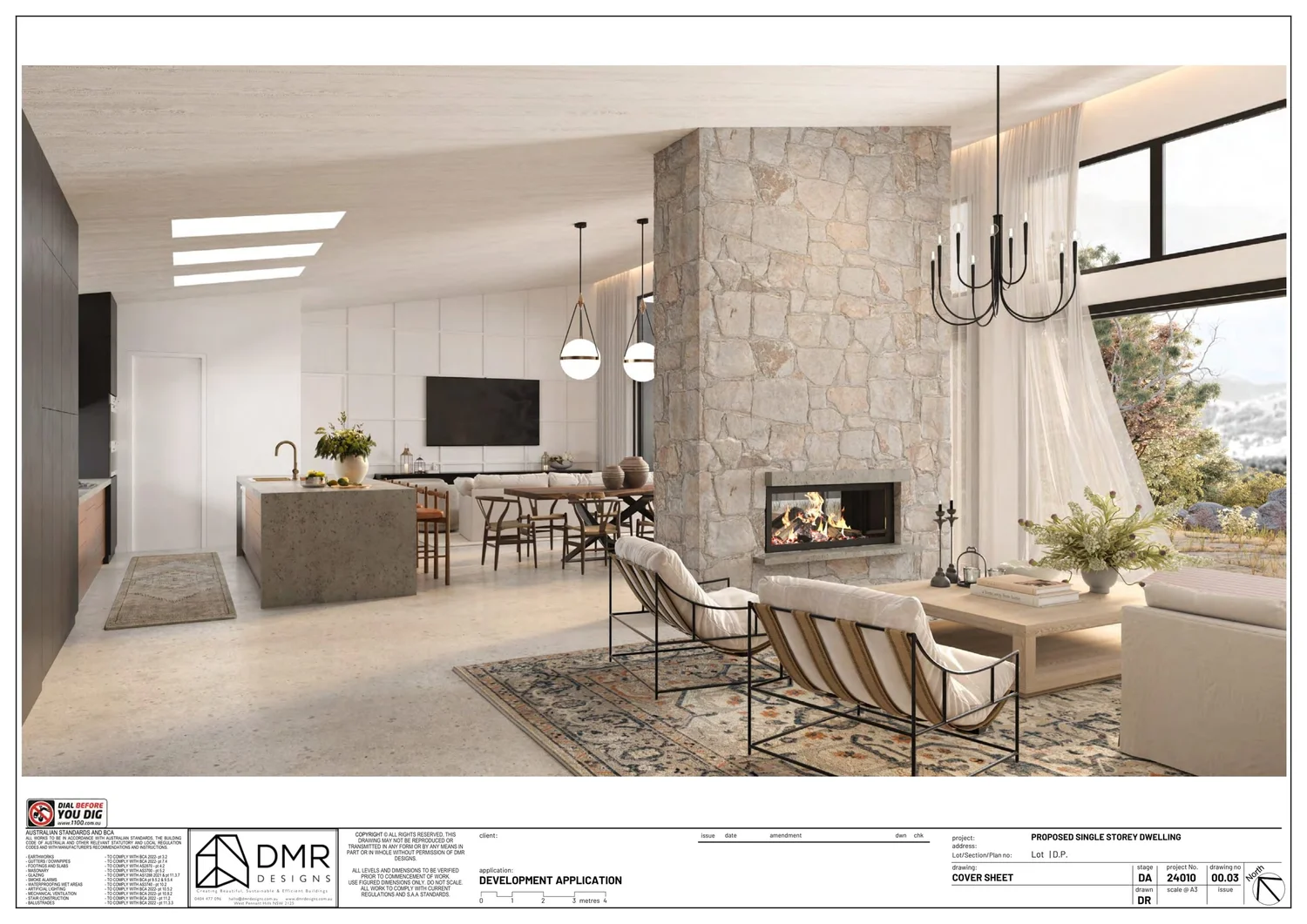 Gallery Detail: Modern Scandinavian House Design Ss300 Dmr Designs Au