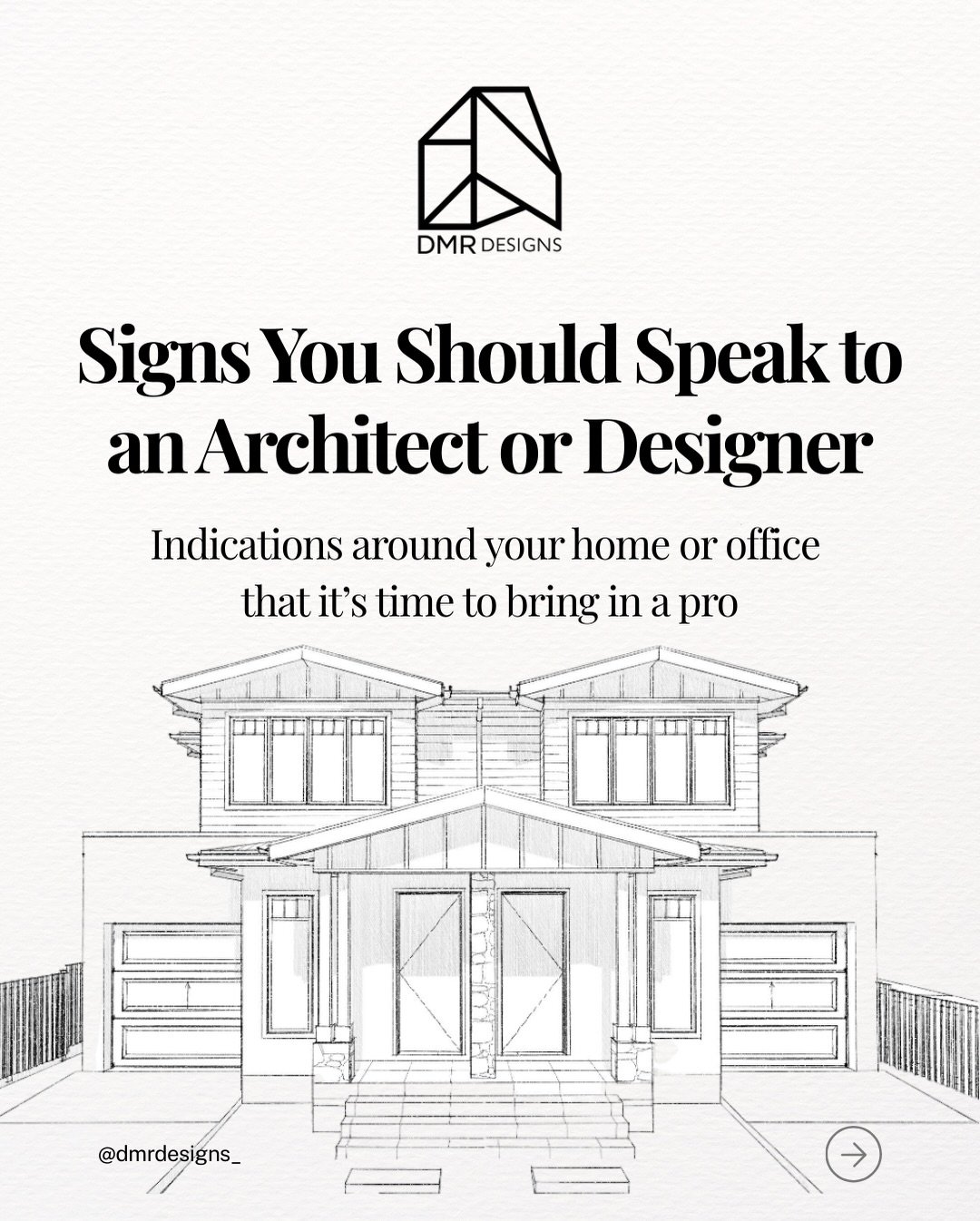 Not sure if it&rsquo;s time to speak with an architect?
Here are a few signs your home or office might be telling you it&rsquo;s ready for a transformation 👇✨

From outdated layouts to tricky renovation plans, the right guidance can save you time, m