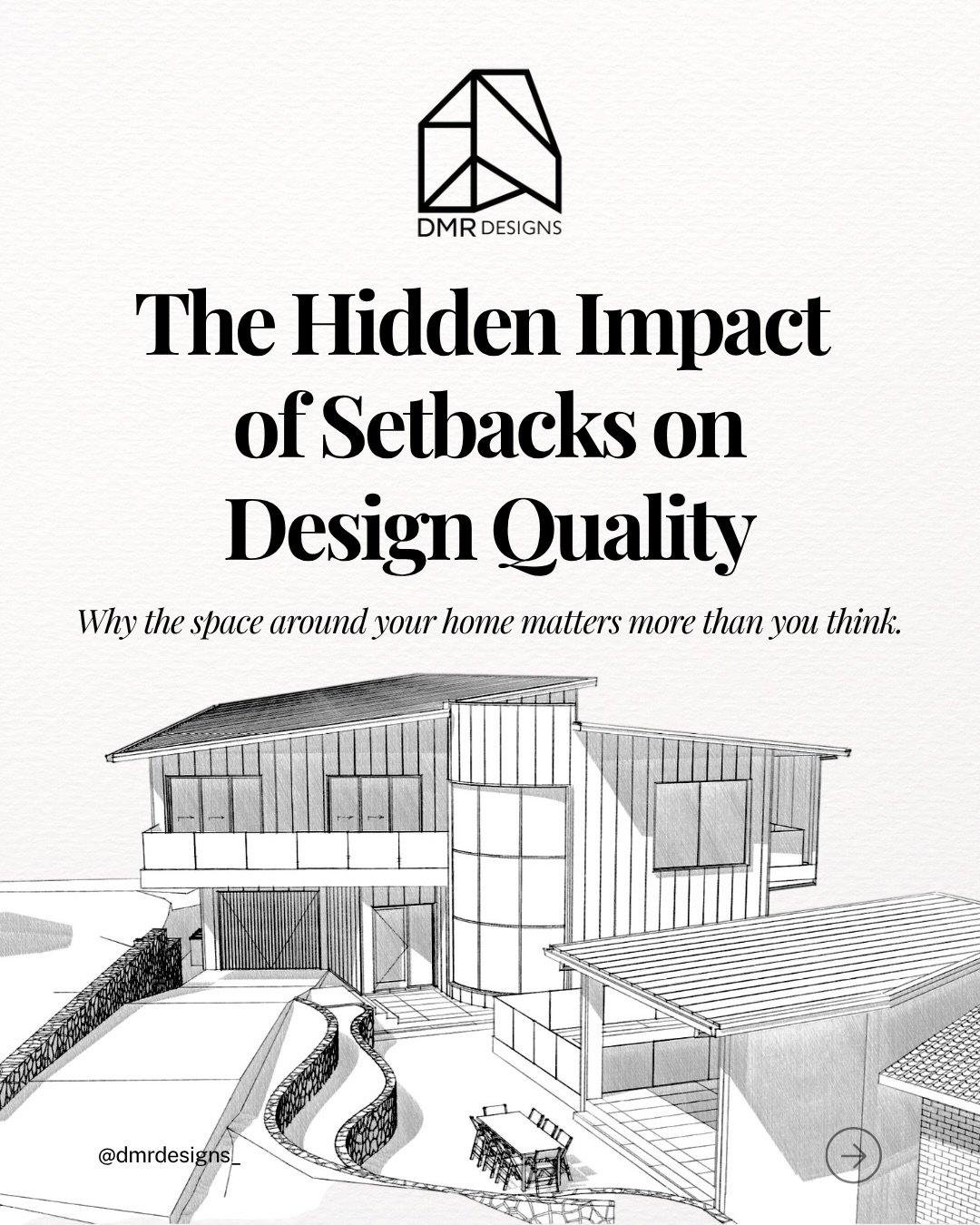 🏡 Setbacks do far more than satisfy council requirements &mdash; they directly influence how a home looks, feels, and functions every day.

From natural light and ventilation to privacy, street presence, and layout efficiency, thoughtful site plann