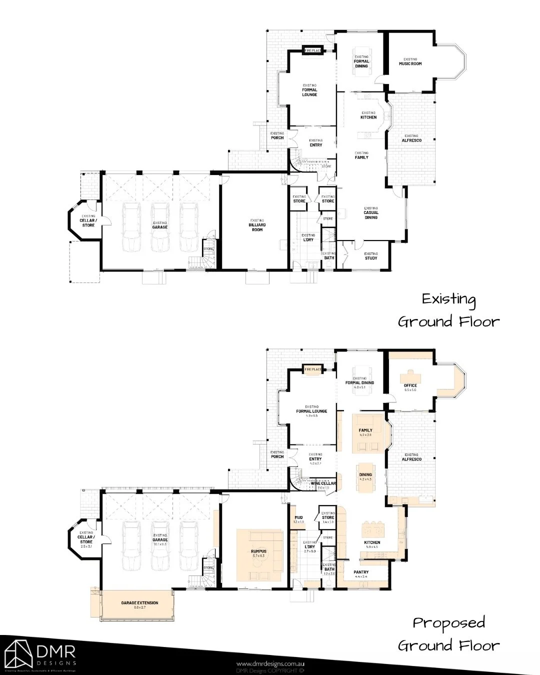 🏡 Castle Hill | Alterations &amp; Additions

A look at the transformation behind this Castle Hill renovation &mdash; comparing the existing home with the proposed design and showing how thoughtful planning can completely reshape the way a home funct