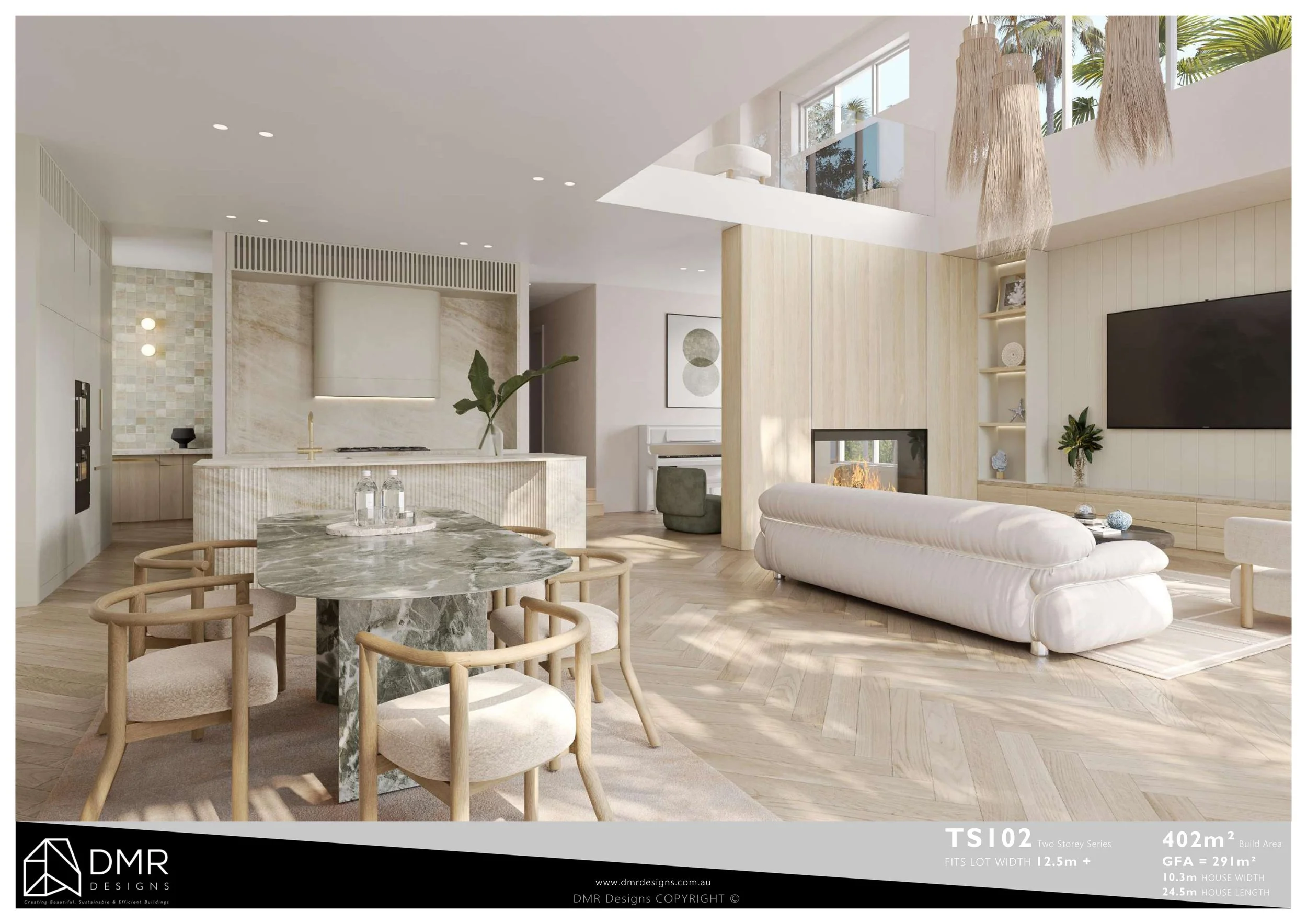 Modern House Design TS102 | 5 Beds, 3 Bath, DMR Designs — DMR Designs ...