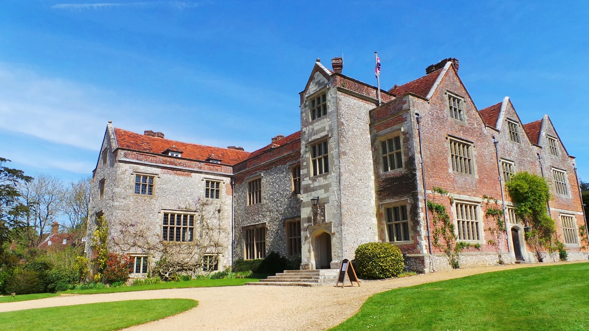 Chawton Great House, my childhood home. (photo copyright Julia B Grantham)