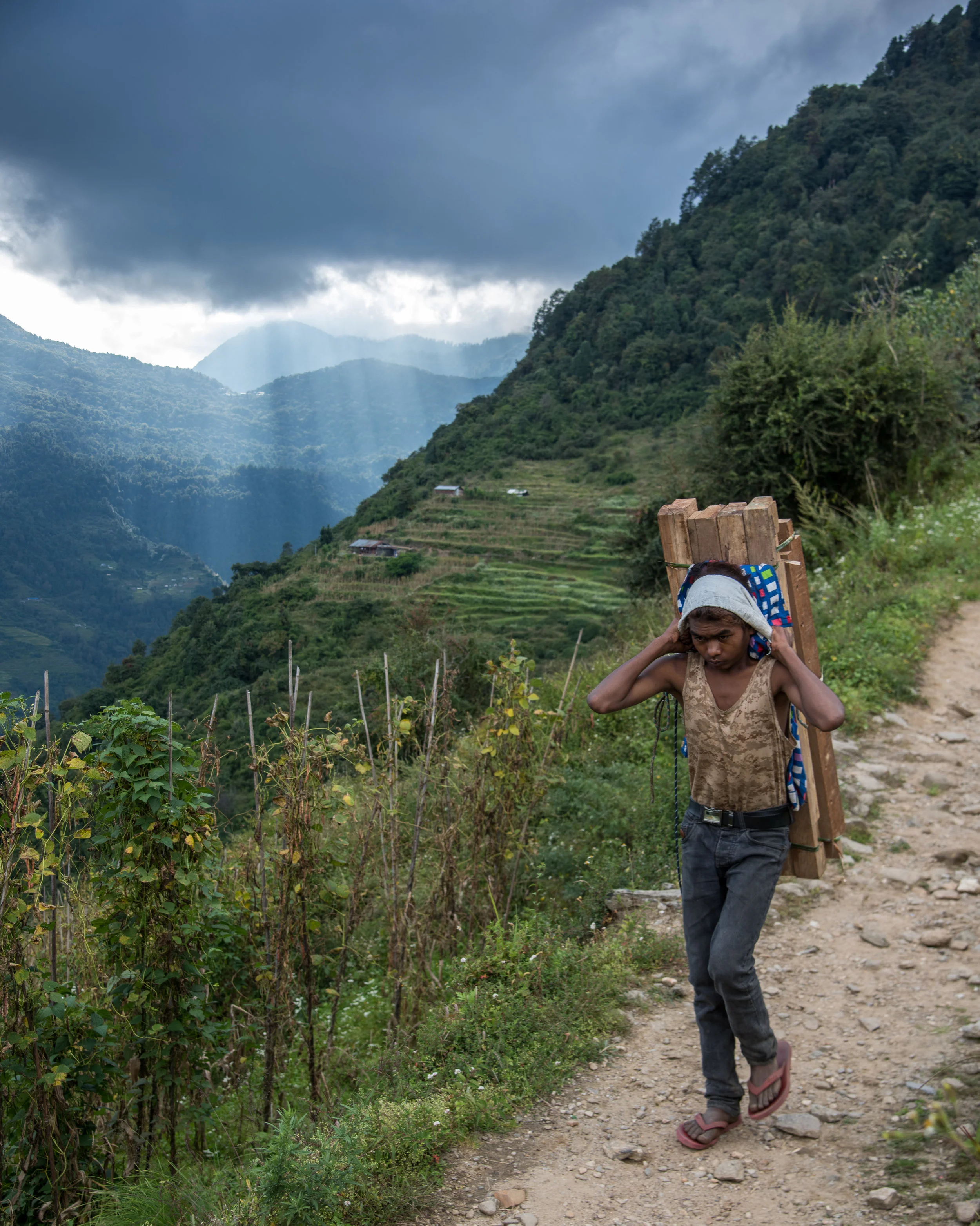 "Others may be strong, but we are mountain strong." -Hari