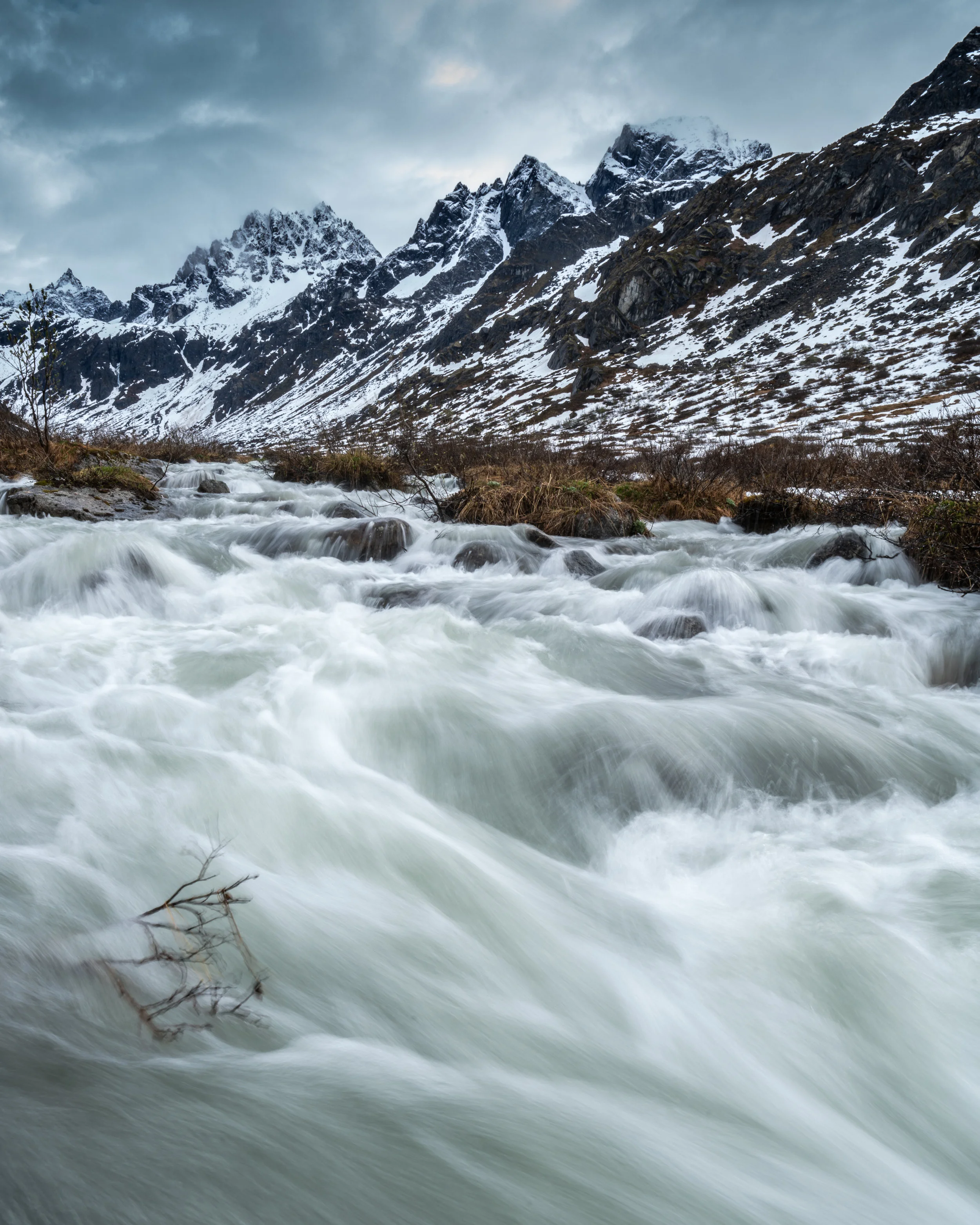 Fast waters.